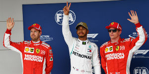 Foto zur News: Formel 1 USA 2018: Hamilton auf Pole, wehrt Ferrari-Angriff