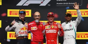 Foto zur News: Formel 1 USA 2018: Räikkönen siegt, WM-Entscheidung vertagt!