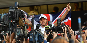 Foto zur News: Demütiger Lewis Hamilton über fünften WM-Titel: &quot;Hätte ich