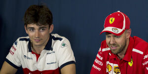 Foto zur News: Vettel exklusiv: Bin sicher, dass mich Leclerc schlagen will