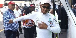 Foto zur News: Lewis Hamilton: Habe Niki Lauda am Anfang nicht gemocht