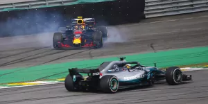 Foto zur News: Verstappen verliert Sieg nach Crash: War Attacke Ocons gutes