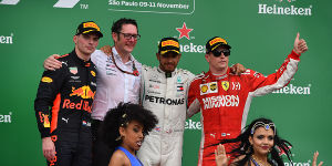 Formel 1 Brasilien 2018: Rauferei überschattet Mercedes'