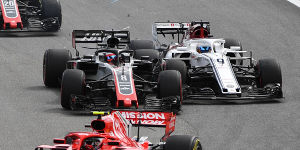 Foto zur News: Zwei Unfälle mit Marcus Ericsson, aber: Haas nimmt&#039;s ihm