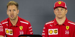 Foto zur News: Lacher in FIA-PK: Was Vettel an Kimi Räikkönen fehlen wird