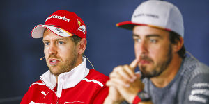 Foto zur News: Sebastian Vettel: Fernando Alonso kommt doch eh zurück!
