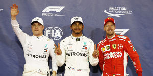 Foto zur News: Formel 1 Abu Dhabi 2018: &quot;Killer&quot;-Pole für Hamilton beim