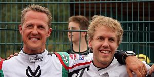 Foto zur News: Vettel: &quot;Ein Gespräch mit Michael Schumacher würde mir