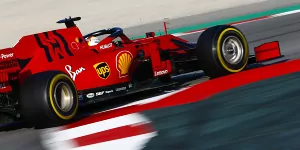 Foto zur News: Formel-1-Tests Barcelona 2019: Sebastian Vettel beeindruckt