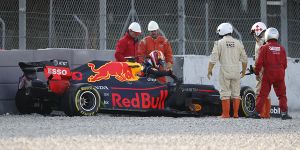 Foto zur News: Red Bull: Testunfall von Pierre Gasly ist &quot;keine
