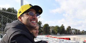 Foto zur News: Daniel Ricciardo: Mit Nico Hülkenberg schon jetzt auf einer