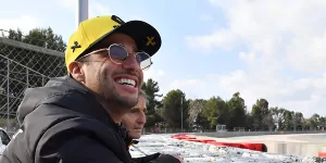 Foto zur News: Daniel Ricciardo: Mit Nico Hülkenberg schon jetzt auf einer