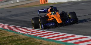 Foto zur News: Formel-1-Tests Barcelona 2019: McLaren-Bestzeit ohne Wert?