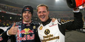 Foto zur News: Sebastian Vettel: Bei Schumacher &quot;ist vieles auch Legende&quot;