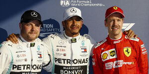 Foto zur News: Formel-1-Qualifying Australien: Wow, Mercedes!