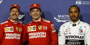 Foto zur News: Formel-1-Qualifying Bahrain: Erste Pole für Charles Leclerc!