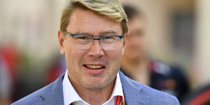Foto zur News: Mika Häkkinen: McLarens Teammanagement ist &quot;großartig&quot;