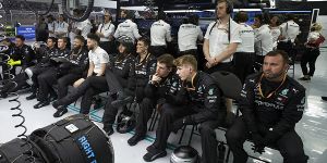 Foto zur News: Formel-1-Live-Ticker: Wie Mercedes an der Strecke versorgt