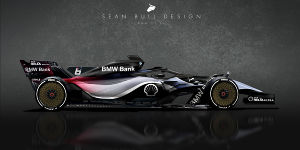 Vision: So könnte ein Formel-1-BMW für 2021 aussehen!