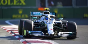 Foto zur News: Formel-1-Qualifying Baku: Bottas nach Leclerc-Unfall auf