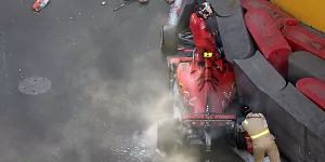 Foto zur News: Hat Ferrari Mitschuld am Leclerc-Crash? Vettel sagt nein,