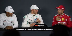 Foto zur News: &quot;We&#039;re going for the dummy&quot;: Mercedes-Trick in Q3 in Baku