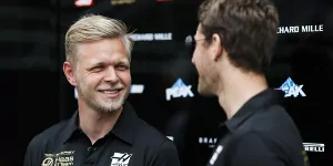 Foto zur News: Nach Haas-Scharmützel: Grosjean und Magnussen betonen &quot;gute&quot;