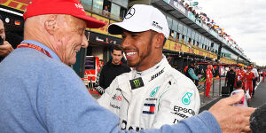 Lewis Hamilton: Ohne Niki Lauda wäre ich nur einmal