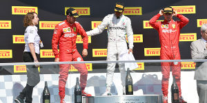 "Wir haben gewonnen": Vettel für Ferrari der moralische