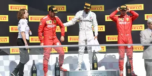 Foto zur News: &quot;Wir haben gewonnen&quot;: Vettel für Ferrari der moralische