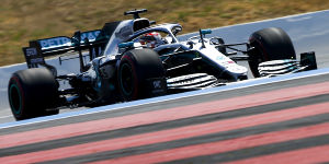 Formel-1-Training Frankreich: Mercedes unterstreicht