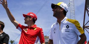 Foto zur News: Formel-1-Live-Ticker: Ricciardo lassen Ferrari-Gerüchte kalt