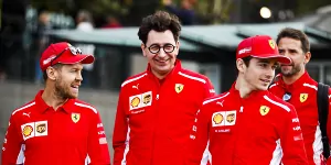 Foto zur News: Mattia Binotto: Sebastian Vettel ist &quot;sehr wichtig für mich&quot;