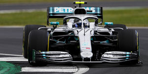 Foto zur News: Formel 1 Silverstone 2019: Mercedes dominiert Longrun-Tests