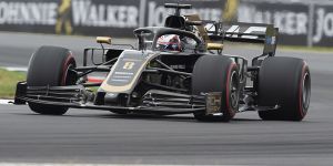 Foto zur News: Lichtblick für Haas: Reifen in Silverstone etwas besser im