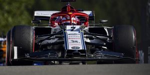 Foto zur News: Kimi Räikkönen trotz Startplatz sechs in Spa &quot;ein wenig