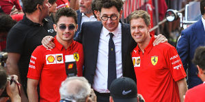 Leclerc über Beziehung zu Vettel: "Richtigen Kompromiss