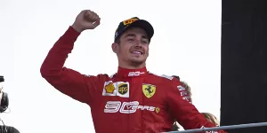 Foto zur News: Vergleiche mit Senna und Co.: Viel Lob für Charles Leclerc