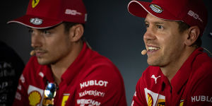 Foto zur News: Sebastian Vettel: Leclerc zwingt mich dazu, besser zu werden