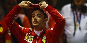 Foto zur News: Formel-1-Live-Ticker: Leclerc verpasst sich &quot;Maulkorb&quot; am