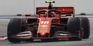 Foto zur News: Formel 1 Sotschi 2019: Vierte Pole in Folge für Leclerc!