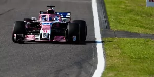 Foto zur News: Vorbild Suzuka: Perez wünscht sich Kies und Gras auf allen