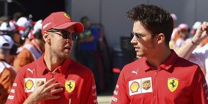 Foto zur News: &quot;Missverständnis&quot;: Leclerc hakt Ferraris