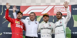 Foto zur News: Formel 1 Suzuka 2019: Bottas-Sieg sichert Mercedes beide