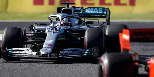 Foto zur News: Mercedes: Warum Lewis Hamilton zweimal an die Box kam