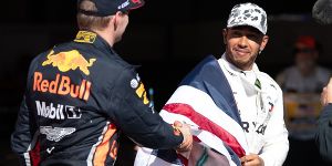 Foto zur News: Lewis Hamilton: Aussprache mit Max Verstappen in Austin