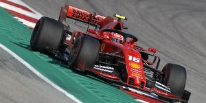 Foto zur News: Ferrari bestätigt Motorwechsel bei Charles Leclerc in