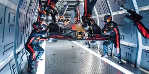 Foto zur News: Boxenstopp-Weltrekord, Schwerelosigkeit: Red Bull setzt neue