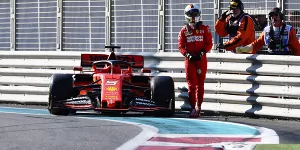 Foto zur News: Vettel über Abu-Dhabi-Crash: &quot;Dumm gelaufen, Glück gehabt&quot;