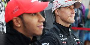 Foto zur News: Schon 2008 prophezeite Schumacher: Hamilton kann meine